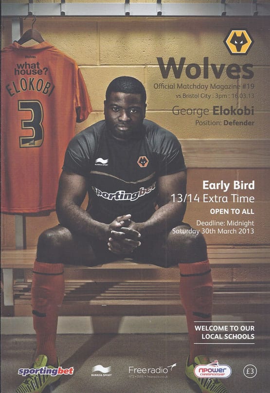 Wolverhampton Wanderers FC v Bristol City FC